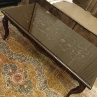 میز جلو مبلی  قدیمی  منبت شده