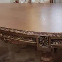 مبلمان و میز ناهار خوری 8 نفره باچوب گردو|مبلمان خانگی و میز عسلی|تهران, نارمک جنوبی|دیوار