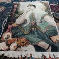 فروش گلیم تابلو فرش ماشینی سه تخته کلیم د|گلیم، جاجیم، گبه|تربت‌حیدریه, جانبازان|دیوار