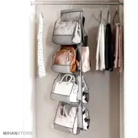آویز کیف طبقاتی داخل کمد پرداخت درب منزل