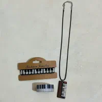 پک هدیه گردنبند و دستبند پیانو