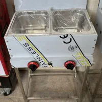 سرخکن گازی/پایه دار/2لگن