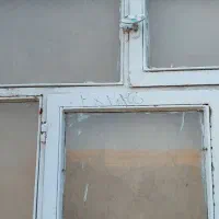 درب پارکینگ سه لنگه با چهار چوب و پنجره کامل|مصالح و تجهیزات ساختمان|مبارکه, |دیوار