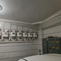 لوله کشی گاز شعله ابی