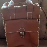 کیف چرمی دست‌دوز مردانه