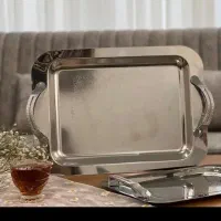 سینی سایز بزرگ استیل اصل