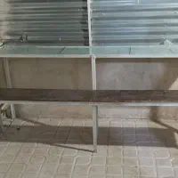 میز صندلی فست فودی