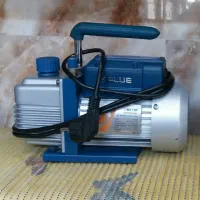 پمپ وکیوم ۱/۴ و کمپرسور استوک در حد نو و گیج دوقلو