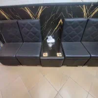 میز وصندلی مدیریت کلاسیک (مبل و کنسولی) وفایل|مبلمان اداری|مشهد, طلاب|دیوار