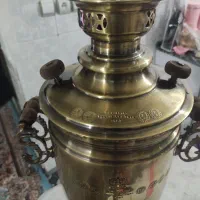 سماور ذغالی روسی مهردار|کلکسیون اشیاء عتیقه|قم, حنیف نژاد|دیوار