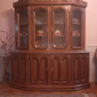 ویترین دکور تمام چوب