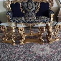 مبل سلطنتی 7 نفره در حد نو|مبلمان خانگی و میز عسلی|بم, |دیوار