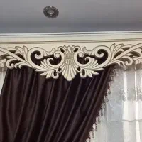 قاب پرده چوبی