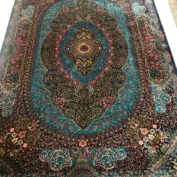 فرش بافت ابریشم مصنوعی -دو مورد