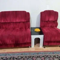 مبل ۷ نفره مخمل|مبلمان خانگی و میز عسلی|قائم‌شهر, |دیوار