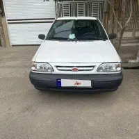 پراید ۸۸ سفید بی رنگ یگانه