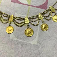 گردنبند طلا قدمت ۸۰ ساله