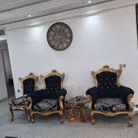 فروش مبل سلطنتی 9نفره باجلومبلی|مبلمان خانگی و میز عسلی|مریوان, |دیوار