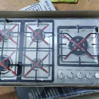 گاز ۴شعله ،۲شعله،۵شعله استیل و شیشه