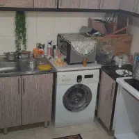 ۱۰ مترکابینت های گلاس داخلشون سفید