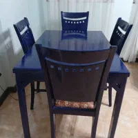 میز ناهار خوری ۴ نفره چوبی