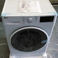 حراج اقساط لباسشویی الجی شرائطی سفید و سیلور|ماشین لباسشویی و خشک‌کن لباس|بوشهر, |دیوار