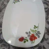 یدونه دیس چینی جنس قدیمی سنگین. و جاسبزی پلاستیک