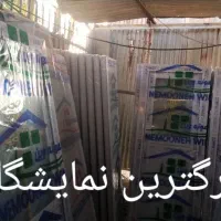 درب پی وی سی  اماده نصب