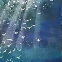 تابلو دریا نقاشی استاد شهیر