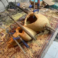 تار کاملا دست ساز|سازهای سنتی|رفسنجان, |دیوار