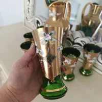 پارچ و لیوان اگرمن اصل|کلکسیون اشیاء عتیقه|قزوین, |دیوار