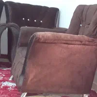 مبل ۷نفره ّ قهوه ای|مبلمان خانگی و میز عسلی|محمدشهر, کوی بهار|دیوار