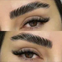 با انجام اکستنشن مژه لیفت ابرو رایگان