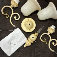 دیوارکوب دوشاخه