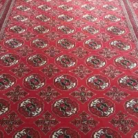 فرش دستباف پشم رنگ روناسی