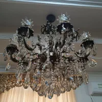 لوستر ۸شعله برنزی اصل