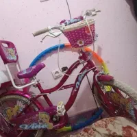 دوچرخه صورتی دخترانه سایز ۲۰