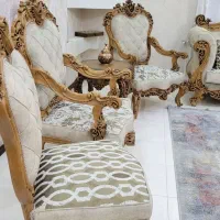 مبلمان سلطنتی استیل استفاده نشده نو