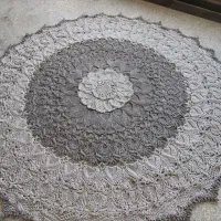 ماندالا (فرشینه) دست باف