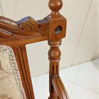 مبل هفت نفره و دومبل میزبان نیمه استیل