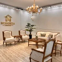 مبل کلاسیک استیل مدل کویین روماکد۶