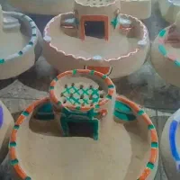 منقل گلی قوی و مستحکم|صنایع دستی و سایر لوازم تزئینی|بندر ماهشهر, |دیوار