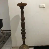 قلیان چوبی و‌برنجی