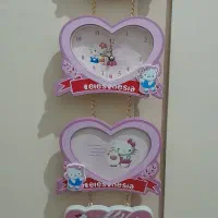 ساعت دیواری فانتزی Hello kitty
