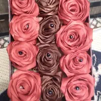 گل روز مادر|گل مصنوعی|زهک, |دیوار