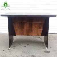 ست میز تحریر کتابخانه و صندلی (تمیز در حد نو)