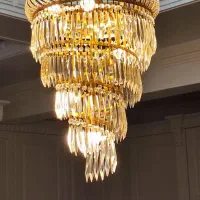 لوستر کریستال|لوستر و چراغ آویز|قم, شهرک قدس|دیوار