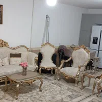 مبل 9نفره سلطنتی|مبلمان خانگی و میز عسلی|فردیس, شهرک شهید حسینی|دیوار