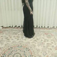 لباس مجلسی تماما کار شده