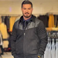 سوشرت چرم تیکه خور(شوک پلاس)